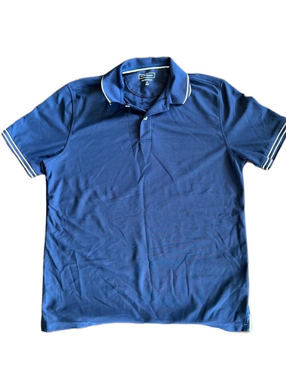 Club Room | Men's Blue Short Sleeve Polo | Size Medium | NWOT | 0034